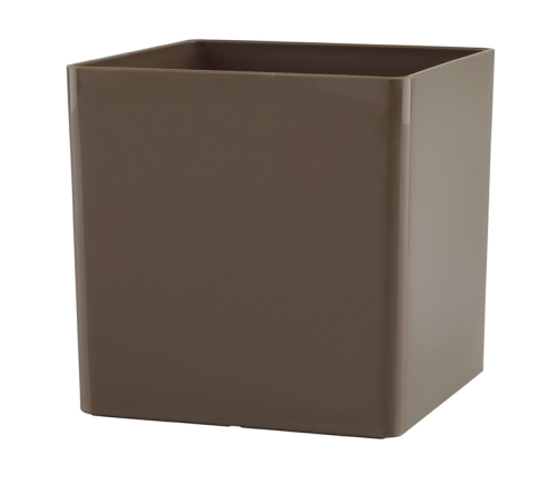 Bloempot Cubo 30,5x30,5x30,5 cm Glossy Taupe